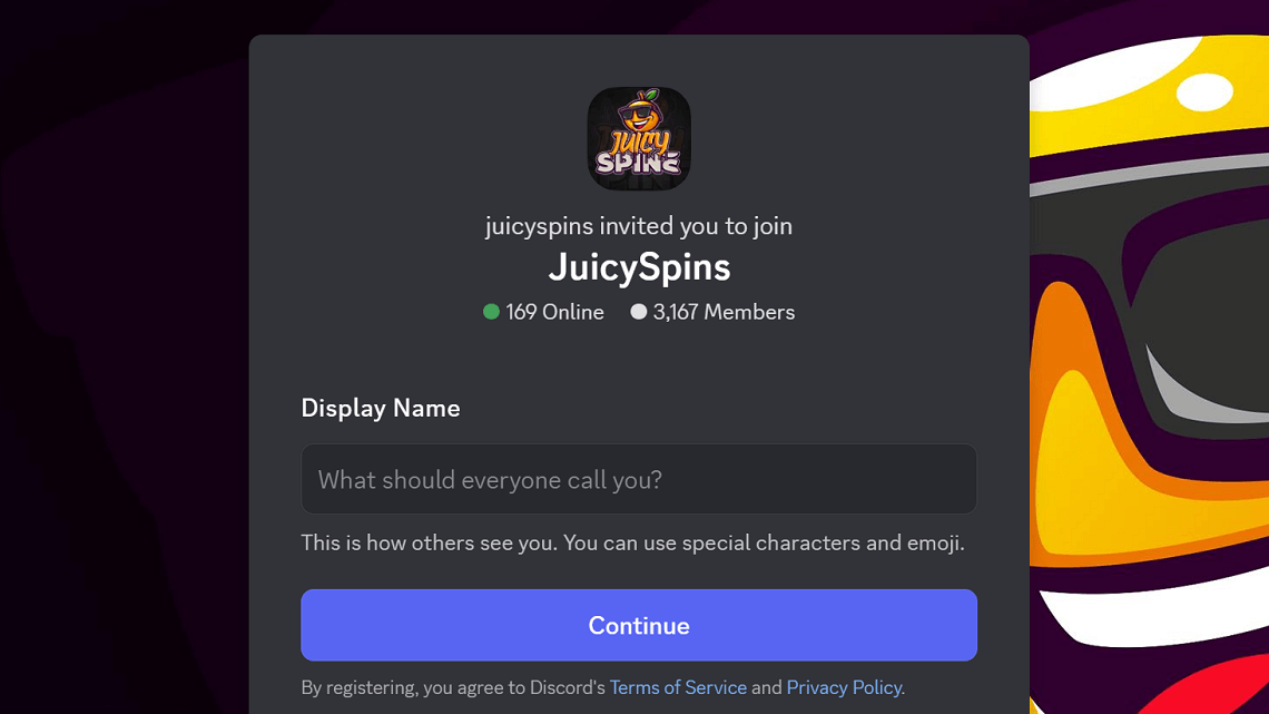 Juicy Spins Discord