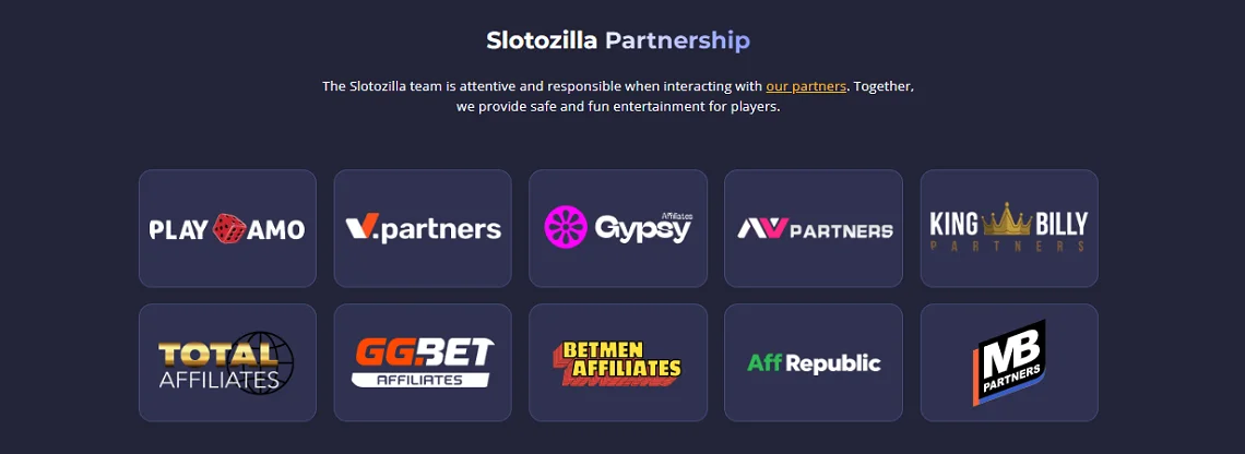 Slotozilla partnership