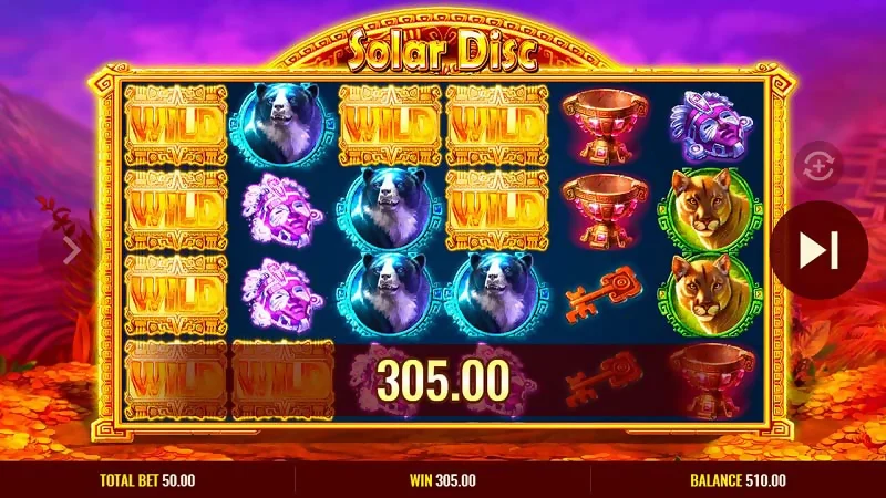 Solar Disc wild symbol