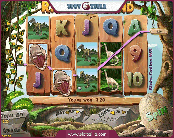 Raptor Island™ Slot Machine Game to Play Free