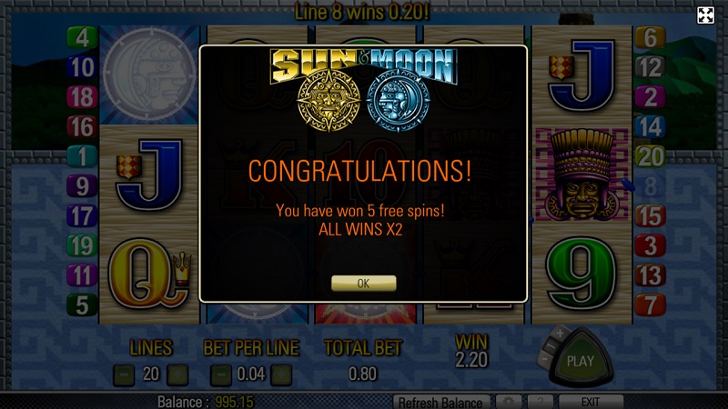 Sun and Moon Slot Machine ⇒ Play Online Slots for Free