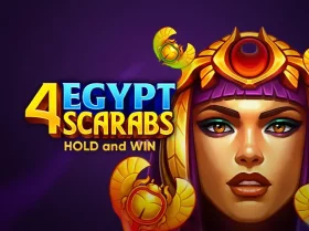 4 Egypt Scarabs